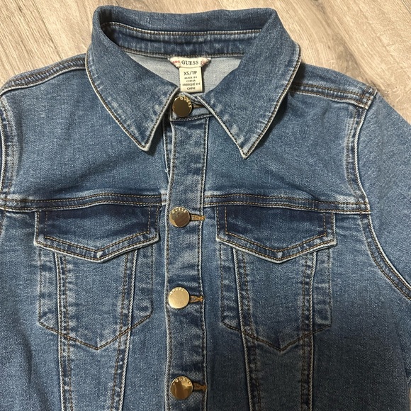 GUESS DENIM DRESS XS - Picture 16 of 16